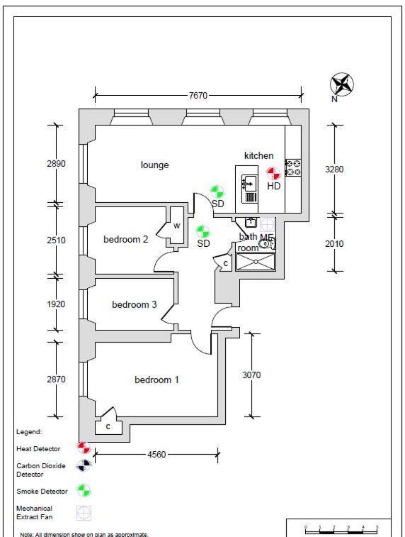 Bright And Airy Apartment Glasgow Ngoại thất bức ảnh